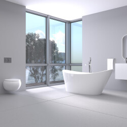 Artemis Lina Özgür Küvet Mat Beyaz 170x80 cm - ARTEMİS