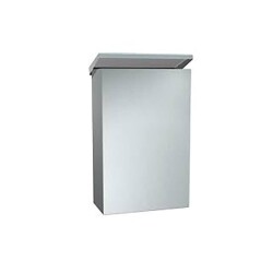 Bocchi Çöp Kovası Kapaklı 6 lt Mat Paslanmaz Çelik 3900 0124 - BOCCHI