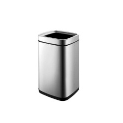 Bocchi Çöp Kovası Kare Çemberli 12 lt Paslanmaz Çelik Krom 3054 0006 - BOCCHI