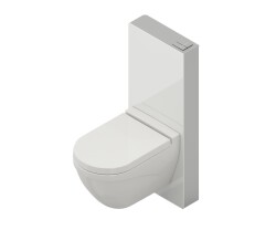 Bocchi Glassbox Rezervuar Seti ( Asma Klozet Hariç ) Beyaz 8100-1001 - BOCCHI