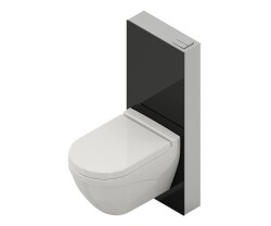 Bocchi Glassbox Rezervuar Seti ( Asma Klozet Hariç ) Siyah 8100-1000 - BOCCHI