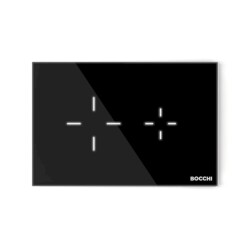 Bocchi Gömme Rezervuar Kumanda Paneli Target Dokunmatik Elektronik Siyah Cam 8200-0305 - BOCCHI