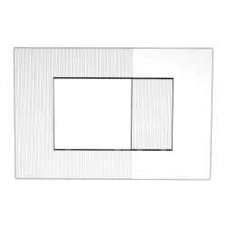 Bocchi Piave Kare Kanallı Gömme Rezervuar Kumanda Paneli Beyaz 8200-0022 - BOCCHI