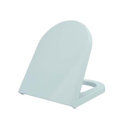 Bocchi Pure S Klozet Kapağı Kısa Mat Buz Mavisi A0302-029 - BOCCHI