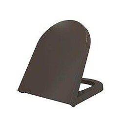Bocchi Pure S Klozet Kapağı Kısa Mat Kahverengi A0302-025 - BOCCHI
