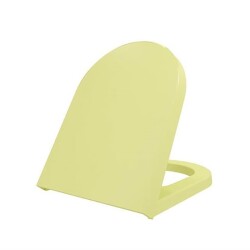 Bocchi Pure S Klozet Kapağı Kısa Mat Sarısı A0302-026 - BOCCHI