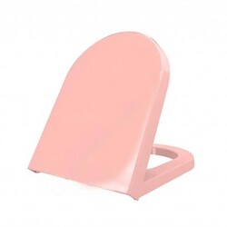 Bocchi Pure S Klozet Kapağı Kısa Mat Somon A0302-032 - BOCCHI