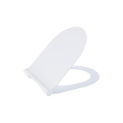 Bocchi Pure Slim Klozet Kapağı Yavaş Kapanır Mat Beyaz A0336-002 - BOCCHI
