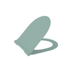 Bocchi Pure Slim Klozet Kapağı Yavaş Kapanır Mat Mint Yeşil A0336-033 - BOCCHI