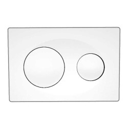 Bocchi Savio Yuvarlak Butonlu Kumanda Paneli Beyaz - BOCCHI