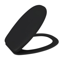 Bocchi Strata Yavaş Kapanır Slim Klozet KapağıMat Siyah A0500-004 - BOCCHI