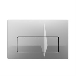 Bocchi Trento Yatay Gömme Rezervuar Kumanda Paneli Mat Krom 8200-0060 - BOCCHI