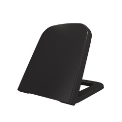 Bocchi Tutti S Klozet Kapağı Yavaş Kapanır Mat Siyah A0322-004 - BOCCHI