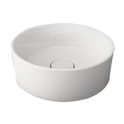 Bocchi Vessel Yuvarlak Çanak Lavabo 38 cm Parlak Beyaz 1174-061-0125 - 2