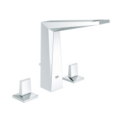 Grohe Allure Brilliant 3 Delikli Lavabo Bataryası 1/2' M-Boyut - 20344000 - GROHE
