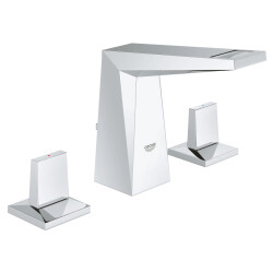 Grohe Allure Brilliant 3 Delikli Lavabo Bataryası 1/2' S-Boyut - 20342000 - GROHE