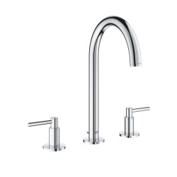 Grohe Atrio 3 Delikli Lavabo Bataryası 1/2' M-Boyut - 20009003 - GROHE