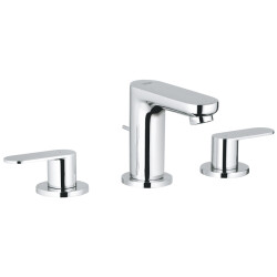 Grohe Eurocosmo 3 Delikli Lavabo Bataryası 1/2' S-Boyut - 20187000 - GROHE