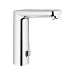 Grohe Eurosmart Cosmopolitan E Fotoselli Lavabo Bataryası, 1/2', L-Boyut, Çift Su Girişli, Ayarlanabilir Sıcaklık Sınırlayıcısı - 36421000 - GROHE
