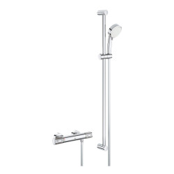 Grohe Grohtherm 1000 Performance Termostatik Duş Bataryası / Duş Seti Dahil - 34784000 - GROHE