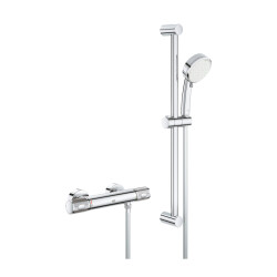 Grohe Grohtherm 1000 Performance Termostatik Duş Bataryası / Duş Seti Dahil - 34834000 - GROHE