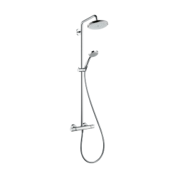 HansGrohe Croma Duş Kolonu 220 1 Jet, Ecosmart. 9 Lt/Dk, Termostat İle - 27188000 - HANSGROHE