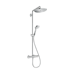 HansGrohe Croma Select S Duş Kolonu 280 1 Jet, Ecosmart, 9 Lt/Dk, Termostat İle - 26794000 - HANSGROHE