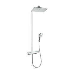 HansGrohe Raindance E Duş Kolonu 360 1 Jet, Ecosmart, 9 Lt/Dk, Termostat İle - 27286000 - HANSGROHE
