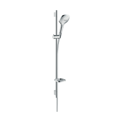 HansGrohe Raindance Select E Duş Seti 120 3 Jet, Ecosmart, 9Lt/Dk, 90 Cm Duş Barı Ve Sabunluk İle - 26623400 - HANSGROHE