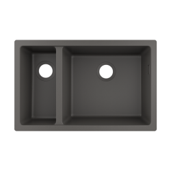 HansGrohe S51 S510 - U635 Tezgah Altı Eviye 180/450 - 43433290 - HANSGROHE