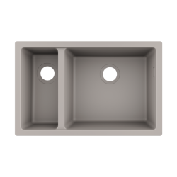 HansGrohe S51 S510 - U635 Tezgah Altı Eviye 180/450 - 43433380 - HANSGROHE