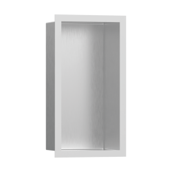 HansGrohe Xtrastoris Individual Duvar Nişi Paslanmaz Çelik Tasarım Çerçeveli 300/150/100 - 56094700 - HANSGROHE