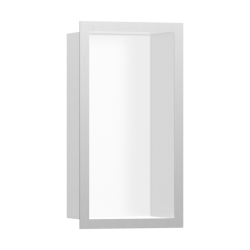 HansGrohe Xtrastoris Individual Duvar Nişi Satin Beyaz Tasarım Çerçeveli 300/150/100 - 56096800 - HANSGROHE