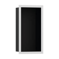 HansGrohe Xtrastoris Individual Duvar Nişi Satin Siyah Tasarım Çerçeveli 300/150/100 - 56095700 - HANSGROHE