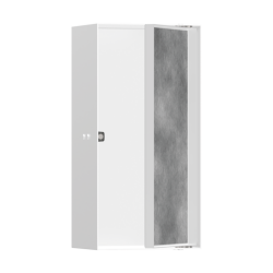 HansGrohe Xtrastoris Rock Duvar Nişi Seramik Kaplanabilir Kapak İle 300/150/100 - 56082700 - HANSGROHE