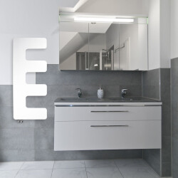 La Palma İnce Radyatör 360x866 Antrasit - RADİVA