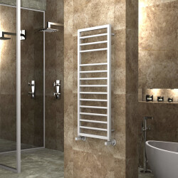 Naxos Dekoratif Havlupan 500x1193 Mat Beyaz 9016 - RADİVA