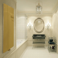 Solomon İnce Radyatör 290x990 Altın - RADİVA