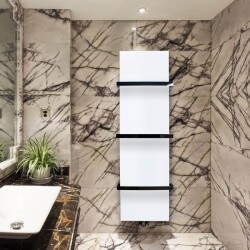 Solomon İnce Radyatör 370x990 Antrasit - RADİVA