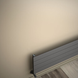 Tip 10H Dekoratif Radyatör 292x2300 Antrasit (İnce Radyatör) - RADİVA