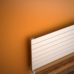 Tip 10H Dekoratif Radyatör 514x2200 Beyaz (İnce Radyatör) - RADİVA