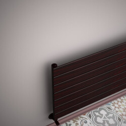 Tip 10H Dekoratif Radyatör 514x2500 Mat Siyah (İnce Radyatör) - RADİVA