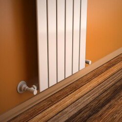 Tip 10V Dekoratif Radyatör 2000x440 Beyaz - RADİVA