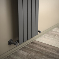 Tip 10V Dekoratif Radyatör 2100x366 Antrasit - RADİVA