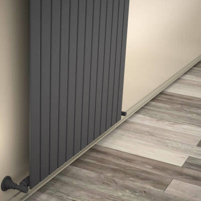 Tip 10V Dekoratif Radyatör 400x958 Antrasit - 1