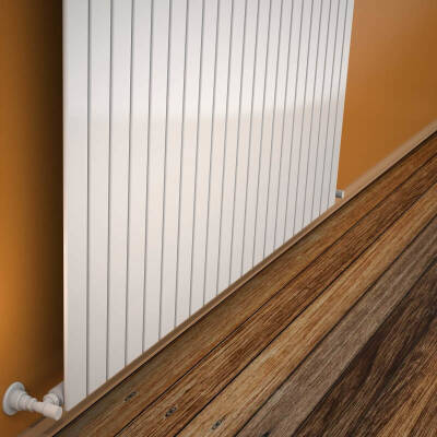 Tip 10V Dekoratif Radyatör 600x1550 Beyaz - 1