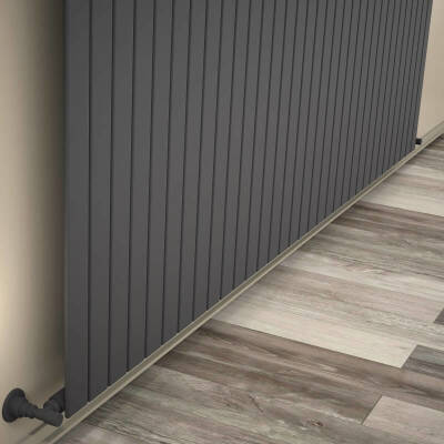 Tip 10V Dekoratif Radyatör 900x2438 Antrasit - 1