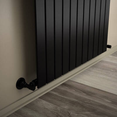 Tip 10V Dekoratif Radyatör 900x810 Mat Siyah - 1