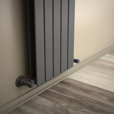 Tip 20V Dekoratif Radyatör 1600x366 Antrasit - 1