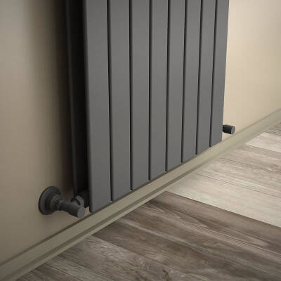 Tip 20V Dekoratif Radyatör 2100x588 Antrasit - 1